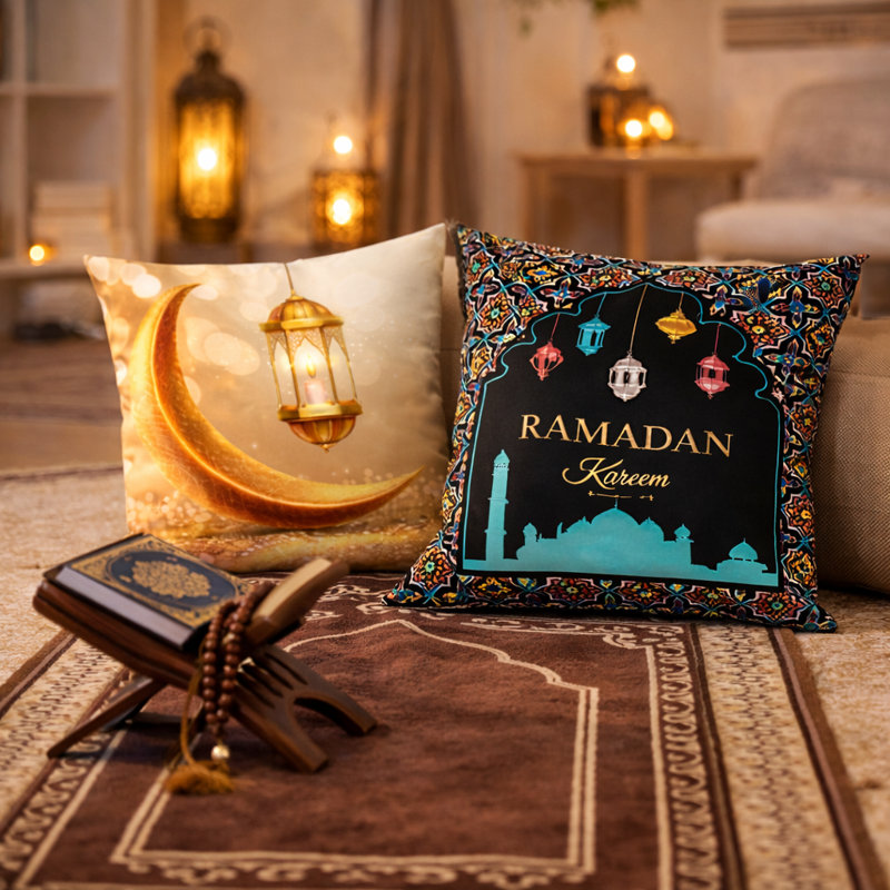Housse de coussin 2 pièces Ramadan