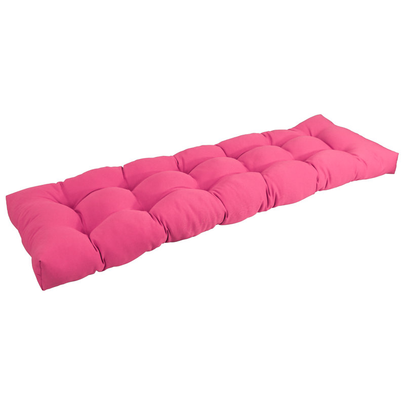 Coussin de siège en sergé, Baie, L 55 po x P 19 po