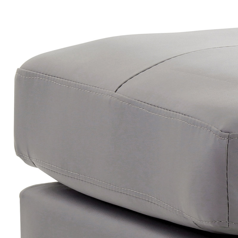 Newbury Ottoman, Gray, Gray