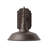 Maskell 1-Light Black Finish Dusk To Dawn Sensor Outdoor Sconces