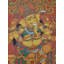 Dashabhuja Ganapati | Peinture de Sunil Vaka | Pour la décoration murale