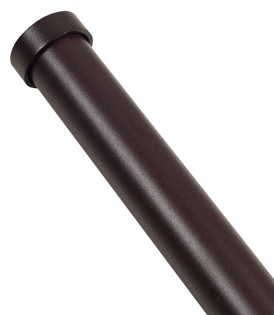 Alma 100% Steel Finial, 15.5cm H x 2.9cm W x 15.5cm D, Gold
