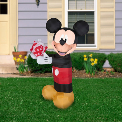 Mickey avec cadeau gonflable
