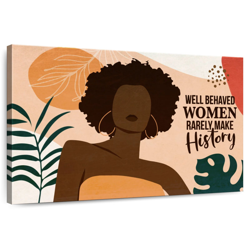 Women In History, 20" H x 30" W