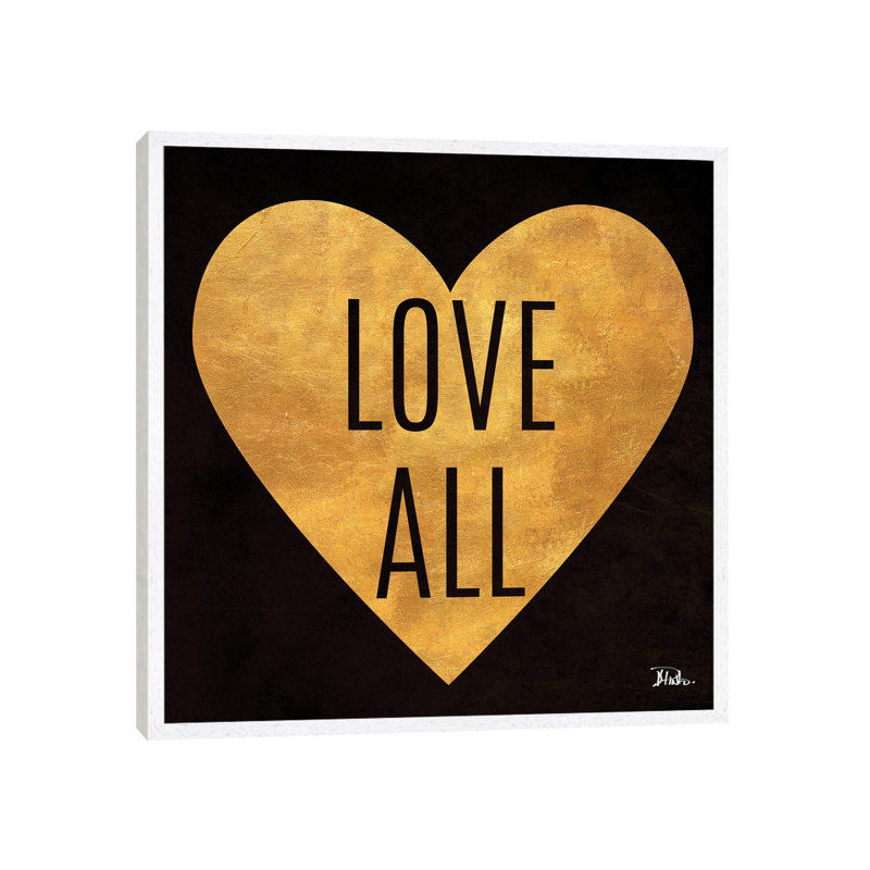 Love And Live I by Patricia Pinto - Gallery-Wrapped Canvas Giclée on Canvas, 66.04 cm H x 66.04 cm W, White Floater Frame