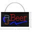 Enseigne rectangulaire de bière