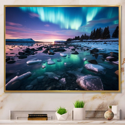 Samana Canada, lumière polaire I sur toile