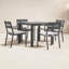Eartha Square 4 - Person Power Coated Aluminum Dining Set with Cushions-1675508753-1677124231