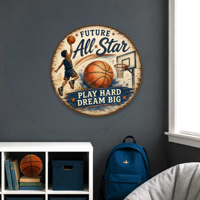 Door Hanger Collection UV Resistant Plywood / Laminate Board Sports Wall Decor