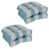 Gris; bleu; rayures multicolores