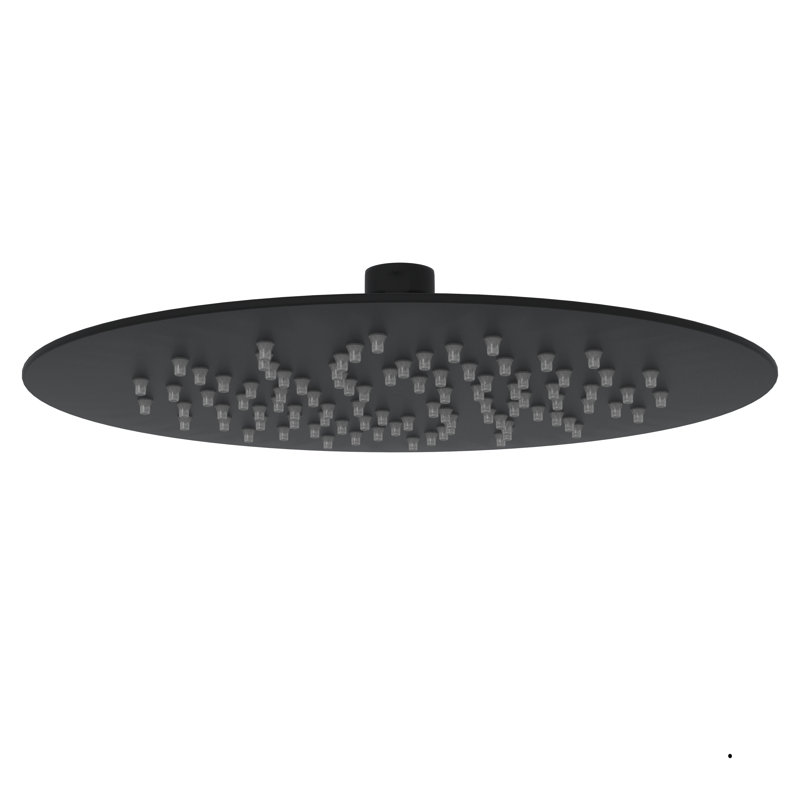 Rohl 9" Rain Showerhead, Matte Black