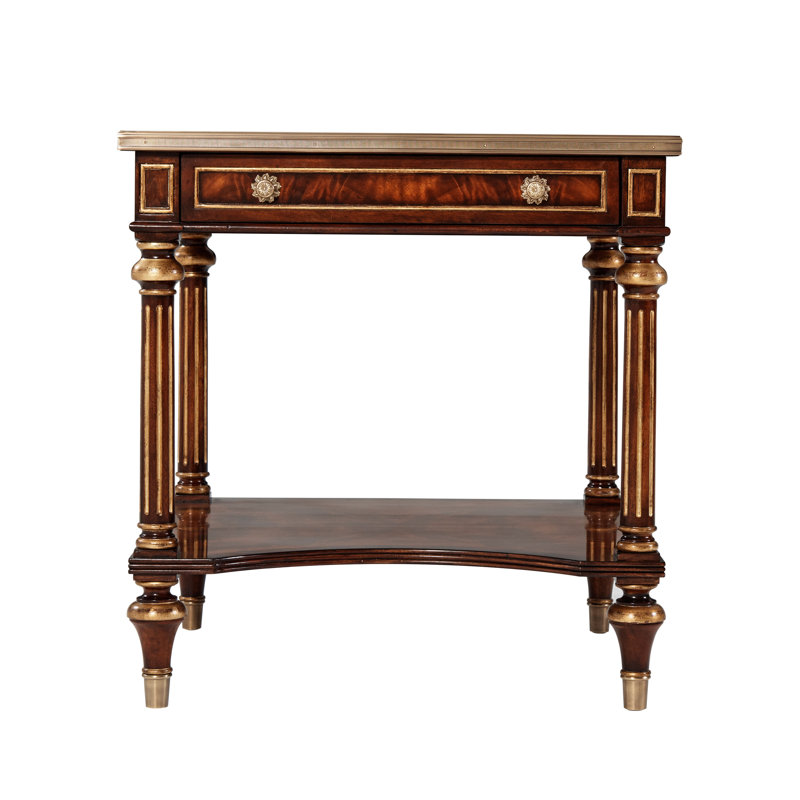 Table de bout avec rangement Essential