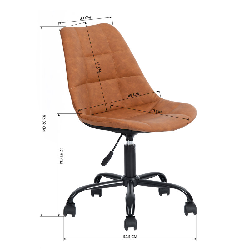 Agarita Office Chair, Brown