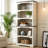 5 Shelf Standard Bookcase, Storage And Display Bookshelf-1216474132-1194126541