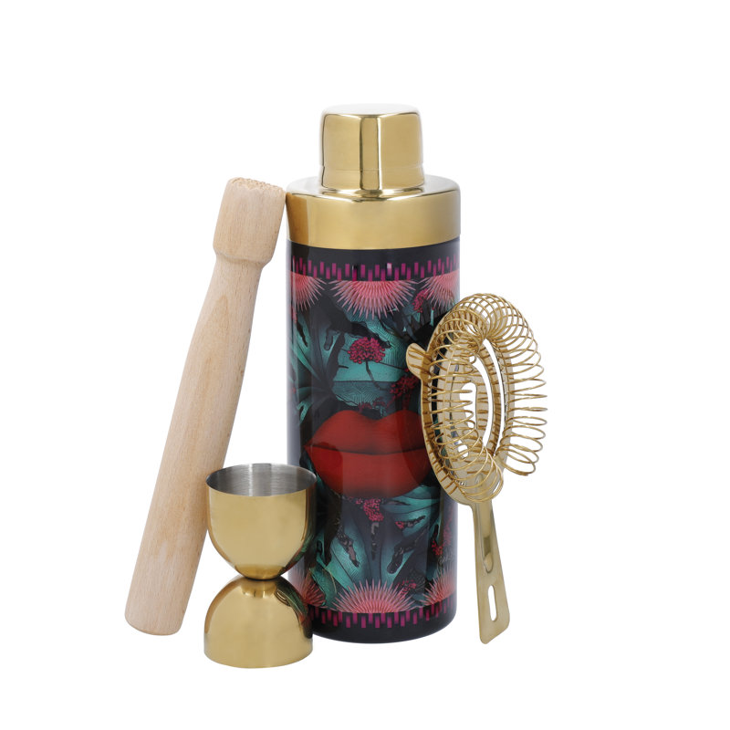 X Sarah Arnett Stainless Steel Cocktail Shaker Set