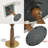 33.5'' Sintered Stone Solid Wood Square Dining Table-2006281429