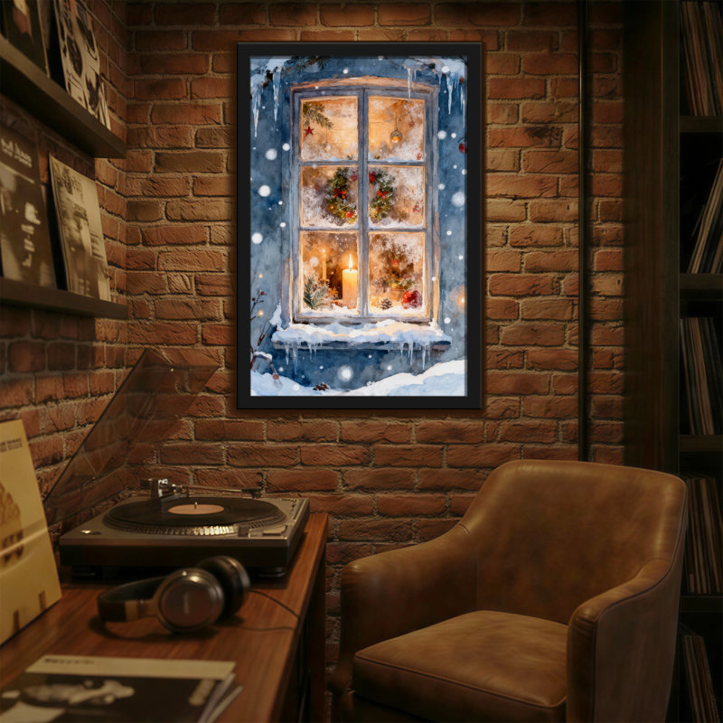 Guirlande décorative de Noël, H 30 po x l 20 po