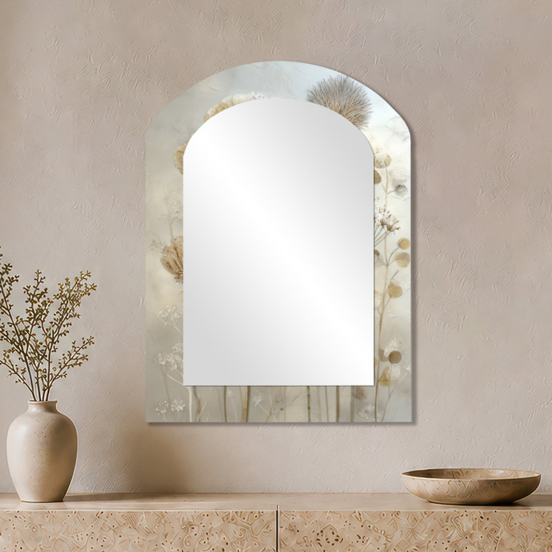 Miroir mural Botanical Arch, 34" x 25"