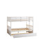 Lit superposé double avec lit gigogne Felyx de Harriet Bee-330050625