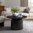 Holloway 30" Round Wood Coffee Table-108891653