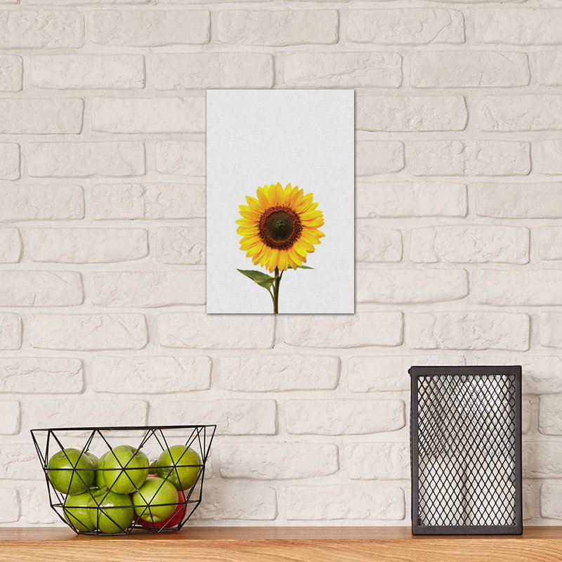 Sunflower by Orara Studio - Wrapped Canvas Print, 20.32 cm H x 30.48 cm W