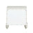 Gemma 2-Drawer Nightstand in Platinum