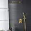 Robinet de douche mural avec valve brute-81766134