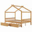 Lit plateforme avec deux tiroirs House-176480317