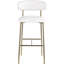 Tabouret de bar rembourré en cuir Lupita-840074834-840074846