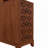 End Table with 3 Drawers, Corner Table with 4 Open Shelves, Tall Side Table for Bedroom and Corner