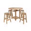 Outdoor Bar Height Dining Set