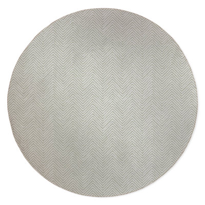 Chevron Groove Non-Slip Outdoor Rug