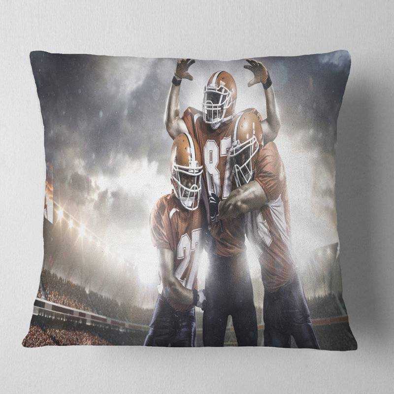 Housse et insert de coussin Sport Sport, 18 po x 18 po, Coussin décoratif