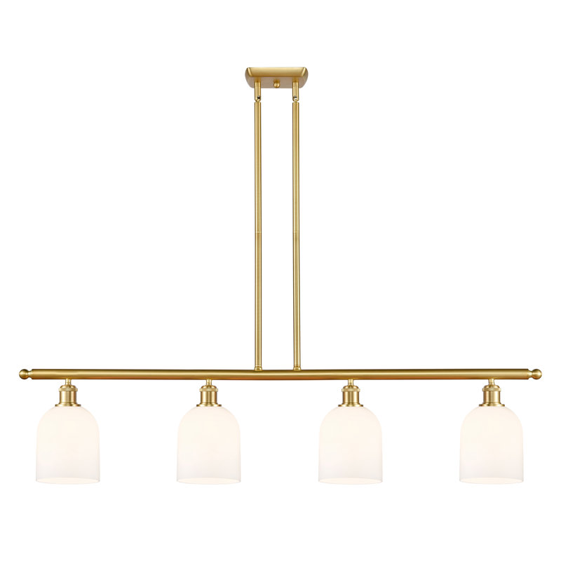 Odaniel 4 - Light Kitchen Island Pendant, Seedy, Satin Gold