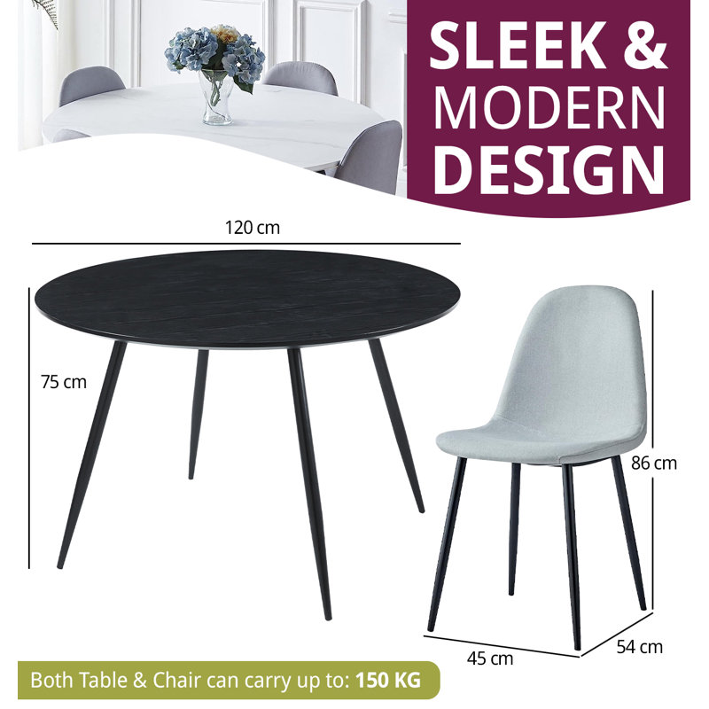 Heines 4 - Person Dining Set
