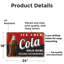 Ice Cold Cola 18 Inch x 24 Inch Novelty Aluminum Sign-119480951