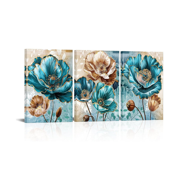3 Piece Wrapped Canvas Set