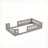 Twin Size Solid Pine Wood Platform Bed with Guardrail - No Box Spring Needed, Natural for Compact Bedrooms