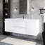 Meuble-lavabo flottant 60 po avec lavabo