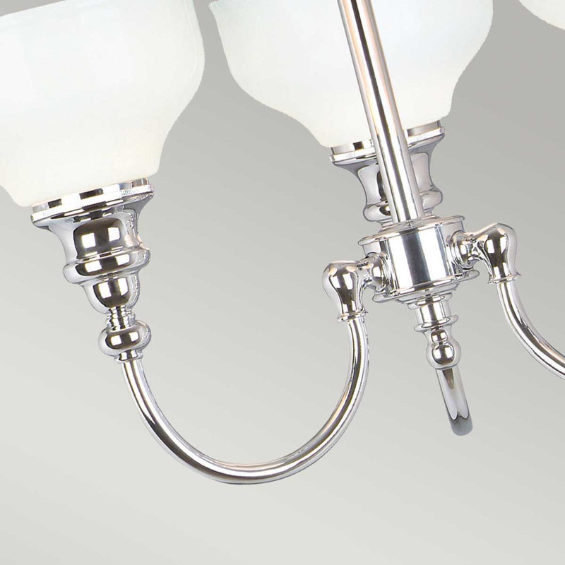 Beallsville Glass Semi Flush Mount