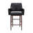 Tomlin Upholstered Faux Leather Counter Stool with Steel Frame-88882107
