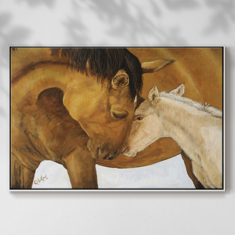 To Know Me Is To Love Me I, reproduction d'art sur toile, Blanc, H 27 po x l 41 po x P 2 po