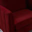 Lit confortable douillet pour le bureau - fauteuil rembourré en velours moderne avec coussin à ressorts doux et tapis antidérapants