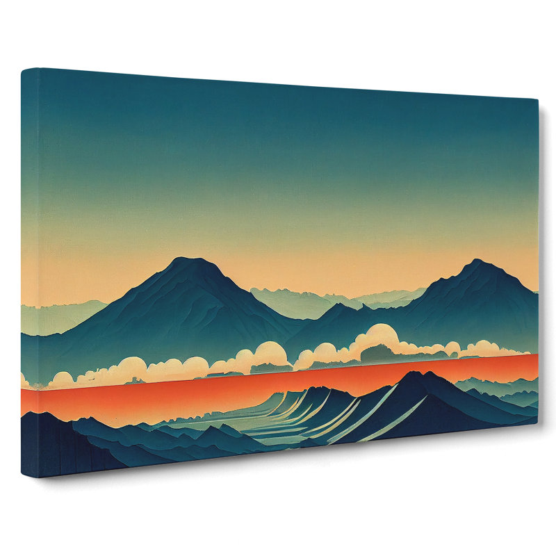 Revered Mountain Sunrise - Wrapped Canvas, 35cm H x 50cm W x 3cm D