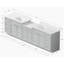 Dessus de meuble-lavabo double 114 po Shaker-1643711427-1643193226
