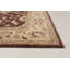 Tapis de bois one-of-kind-noué la 2010 ushak brun foncé 6 pi 9 po x 9 pi en laine de 10 po Yadkinville