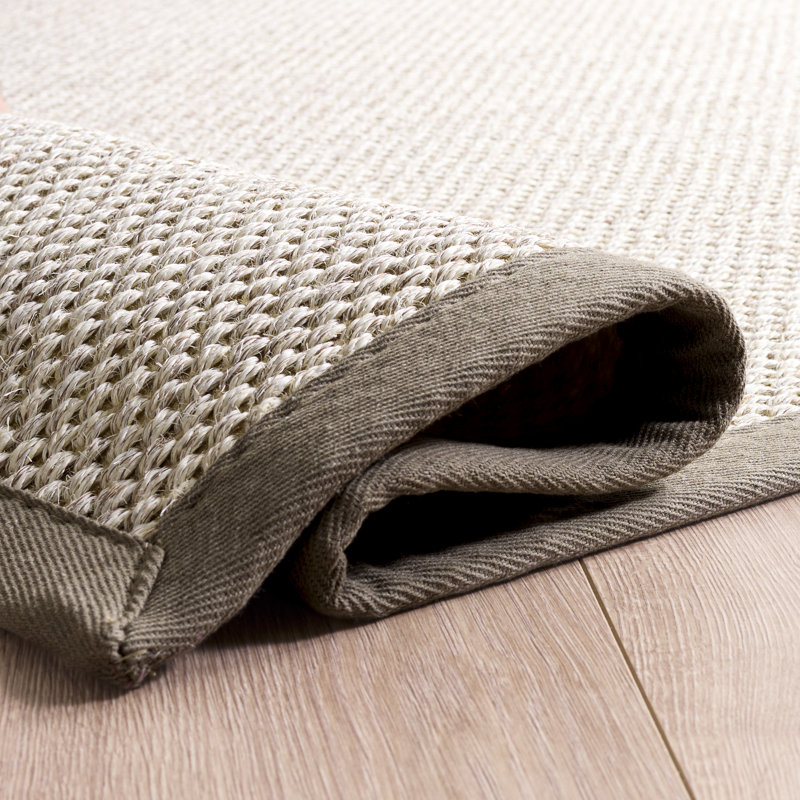 Torbin Sisal Marble/Khaki Area Rug, Rectangle 152 x 244cm