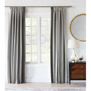 Zephyr Polyester Room Darkening Curtain Single Panel