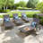 Kingsteignt Outdoor Chaise Lounge Set-144143885