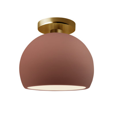 Radiance Ceramic Semi Flush Mount